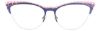 Picture of Betsey Johnson Eyeglasses STRIPE HYPE